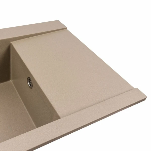 Гранітна мийка для кухні VALESO 9651 ATLAS матовий Титан