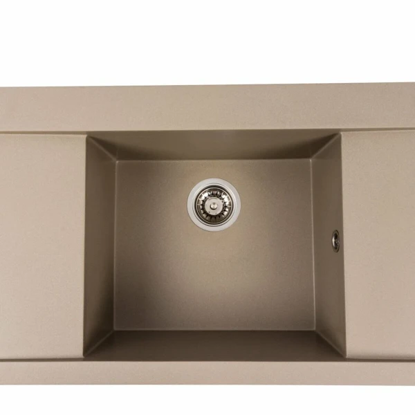 Гранітна мийка для кухні VALESO 9651 ATLAS матовий Титан