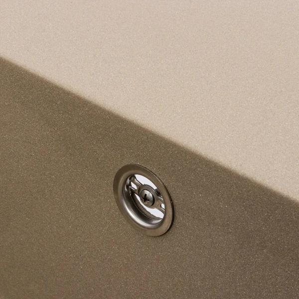 Гранітна мийка для кухні VALESO 9651 ATLAS матовий Титан