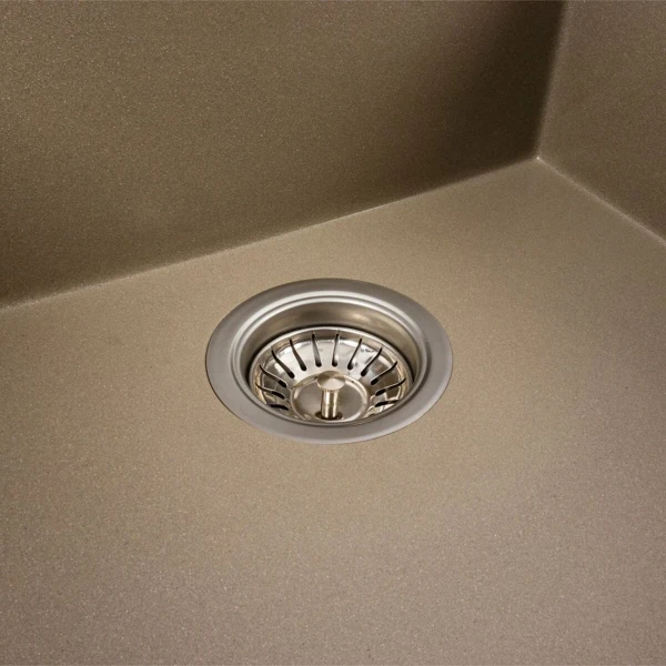 Гранітна мийка для кухні VALESO 9651 ATLAS матовий Титан