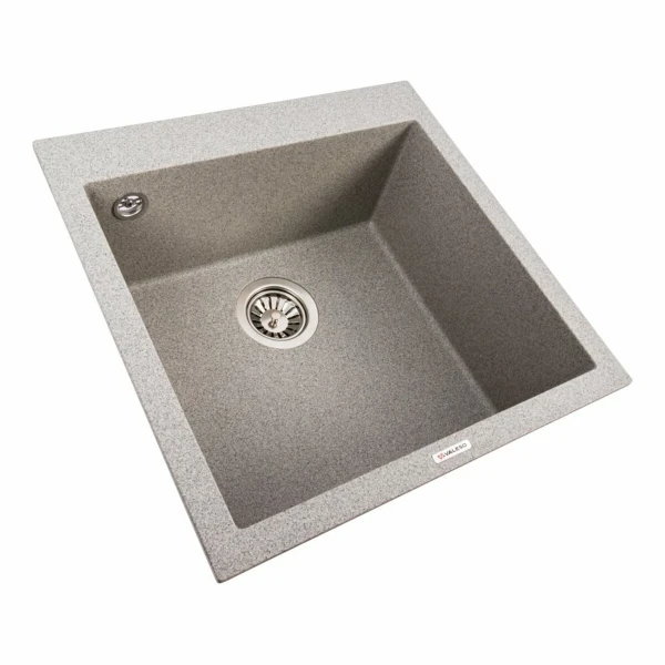 Мийка гранітна матова VALESO 5050 GALAX Сіра