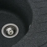 Гранітна мийка для кухні Platinum Графіт PLATINUM 6250 SOUL матова