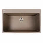 Гранітна мийка для кухні Platinum Bogema PLATINUM 7850 матова Дюна