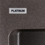 Гранітна мийка для кухні Platinum 7850 Bogema матовий Гренадін