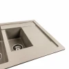 Гранітна мийка для кухні Platinum 7850W TOSKANA матовий Титан