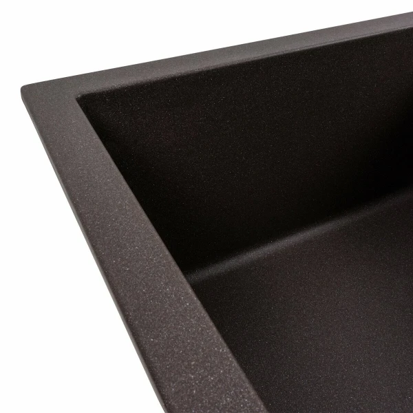 Гранітна мийка для кухні Platinum 6550 LOTOS матовий Гренадін