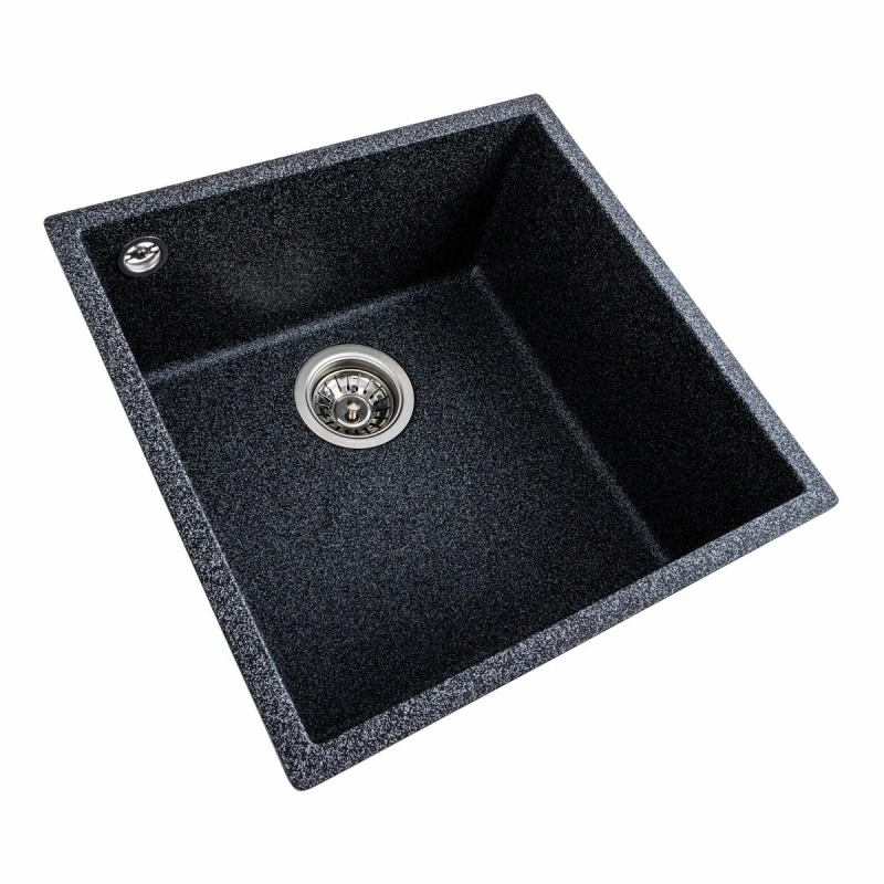 Гранітна мийка для кухні Platinum матовий Графіт PLATINUM 4040 RUBA