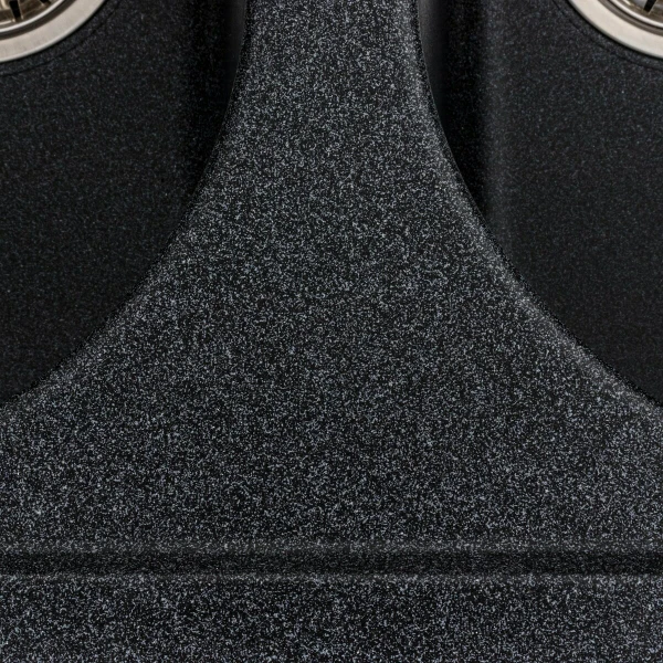 Гранітна мийка для кухні Platinum 7950 Equatoria матовий Карбон