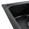 Гранітна мийка для кухні Platinum Equatoria матовий Карбон PLATINUM 7950