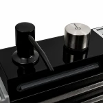 Кухонна мийка чорна Platinum Handmade "Водоспад" PLATINUM PVD 75×45М