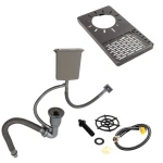 Кухонна мийка чорна Platinum Handmade PLATINUM PVD 78×46