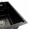 CM 40*50 Мийка прихована PVD чорна Platinum Handmade (змішувач в комплекті)