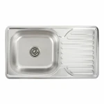 Кухонна мийка з нержавіючої сталі Valeso ДЕКОР 7642 (0,8/180 мм)