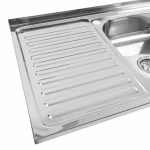 Кухонна мийка нержавіючої сталі Valeso ПОЛІРОВКА VALESO 8060 R з (0,7/160 мм)