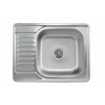 Кухонна мийка з нержавіючої сталі Valeso 6550 САТИН (0,8/180 мм)