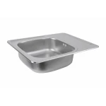 Кухонна мийка з нержавіючої сталі Valeso 6550 САТИН (0,8/180 мм)