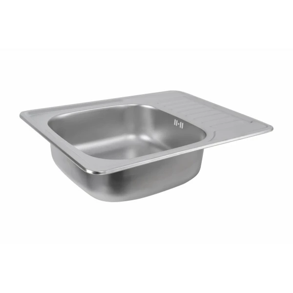 Кухонна мийка з нержавіючої сталі Valeso 6550 САТИН (0,8/180 мм)