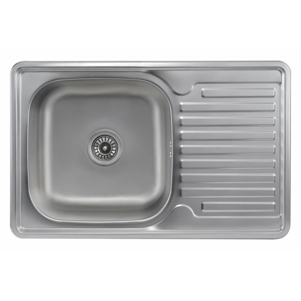 Кухонна мийка нержавіючої сталі Valeso САТИН VALESO 7850 з (0,8/180 мм)