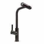 Кухонний змішувач з поворотним аератором VALESO TH37 PVD чорний