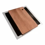 Кухонна мийка нержавійка СМ 44*44 VALESO Handmade (монтаж під стільницю)