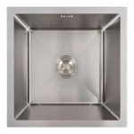 Кухонна мийка нержавійка СМ 44*44 VALESO Handmade (монтаж під стільницю)