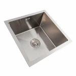 Кухонна мийка нержавійка СМ 44*44 VALESO Handmade (монтаж під стільницю)