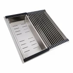 Кухонна мийка нержавійка СМ 44*44 VALESO Handmade (монтаж під стільницю)