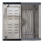 Кухонна мийка нержавійка СМ 44*44 VALESO Handmade (монтаж під стільницю)