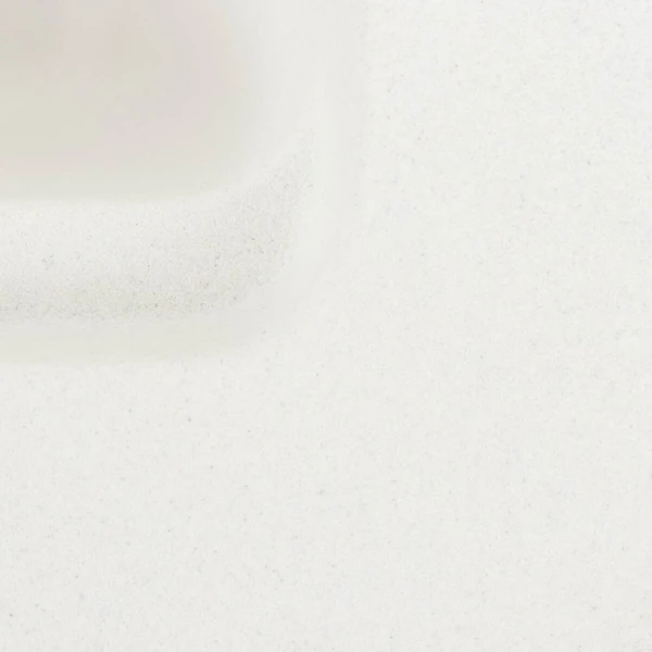 Кухонна мийка гранітна матова 7545 NIKA VALESO білосніжний