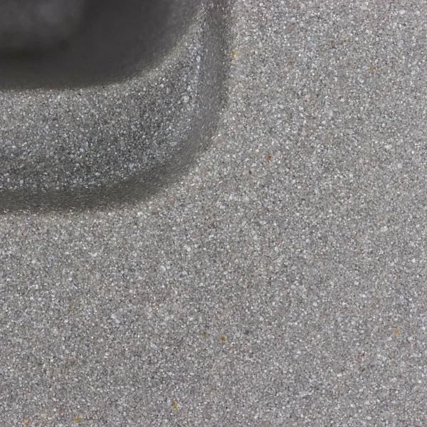 Кухонна мийка гранітна матова 7545 NIKA VALESO Сірий мусон