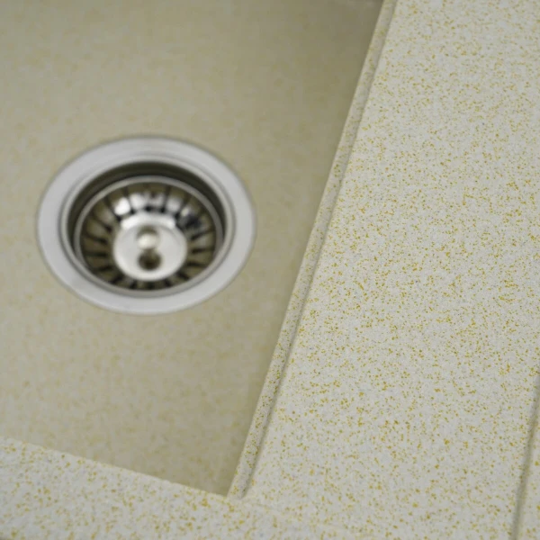 Гранітна мийка для кухні VALESO 5149 FIESTA матова Пісок