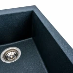 Гранітна мийка для кухні VALESO 4150 SOKIL матова (антрацит)