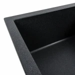 Гранітна мийка для кухні VALESO 7950 Selena матовий Карбон