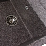 Гранітна мийка для кухні VALESO 7950 Selena матова Мікс