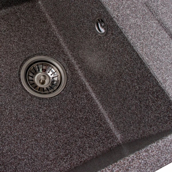 Гранітна мийка для кухні VALESO 7950 Selena матова Мікс