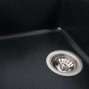Гранітна мийка для кухні матовий Карбон VALESO 7850 VERONA