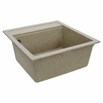 Гранітна мийка для кухні VALESO 5149 FIESTA матова Карамель