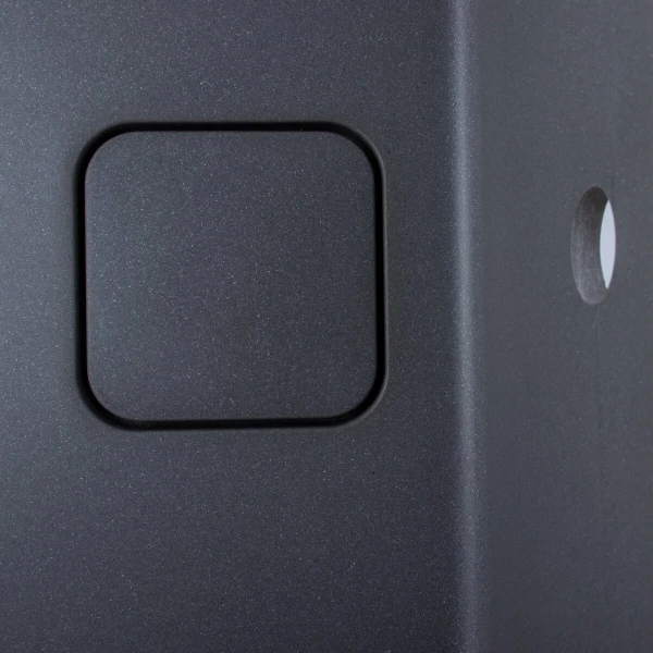 Гранітна мийка для кухні VALESO 7850 CUBE матова Сірий мусон