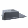 Гранітна мийка для кухні мусон VALESO 7850 CUBE матова Сірий