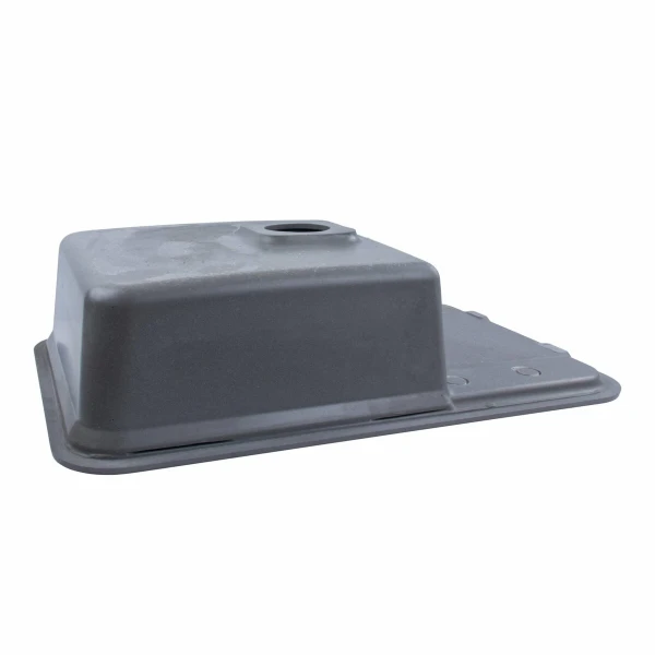 Гранітна мийка для кухні VALESO 7850 CUBE матова Сірий мусон