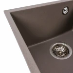 Гранітна мийка для кухні VALESO 3744 ROXY матова Дюна