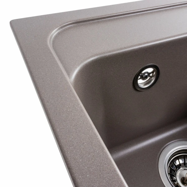 Гранітна мийка для кухні VALESO 4050 KORRADO матова Дюна