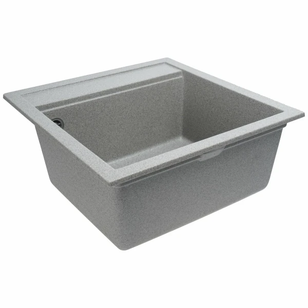 Гранітна мийка для кухні VALESO 5149 FIESTA матова Сіра