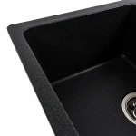 Гранітна мийка для кухні VALESO 6250 ZIRKONE матовий Карбон