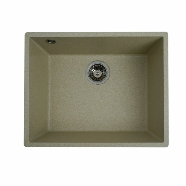 Гранітна мийка для кухні VALESO 5444 OASIS матова Пісок