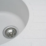 Гранітна мийка для кухні VALESO LIRA 7750 матова Топаз