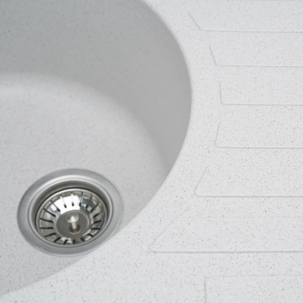 Гранітна мийка для кухні VALESO LIRA 7750 матова Топаз