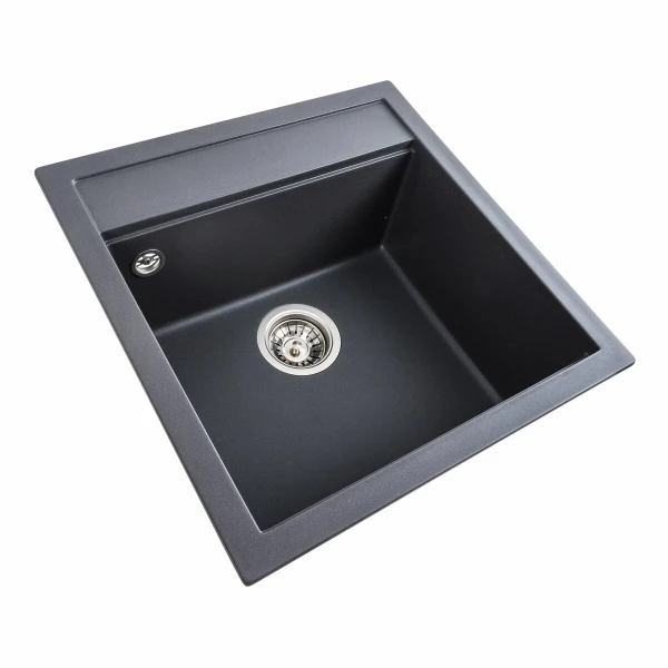 Гранітна мийка для кухні VALESO 5149 FIESTA матовий Моріон