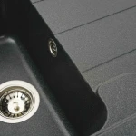 Гранітна мийка для кухні VALESO 7850 VERONA матова Антрацит