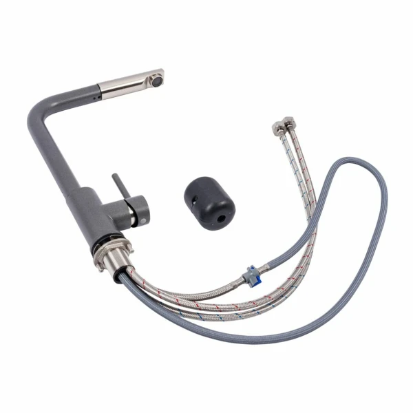 Q411B змішувач кухонний VALESO МОРІОН (з висувною лійкою)